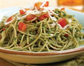 Pasta with Walnut-Basil Pesto