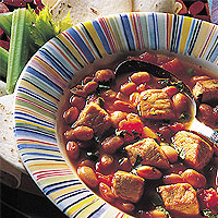 Mexican Pork and Bean Soup: Main Image