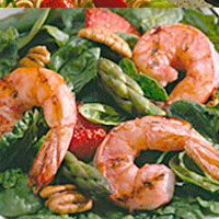 Summertime Grilled Shrimp Salad: Main Image