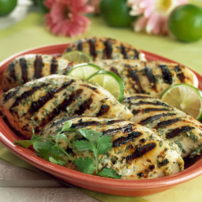 Grilled Chicken with Spicy Ginger Marinade